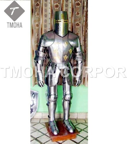 Medieval Full Suit of Knight Armor Suit Templar Armor Costumes Ancient Armor Suit Wearable  Medieval Knight Armor AS0057