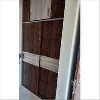 Modular Wooden Wardrobe - Premium Quality Wood With Steel Accents | Modern Indian Style, Termite Resistant, Customizable Storage Solutions