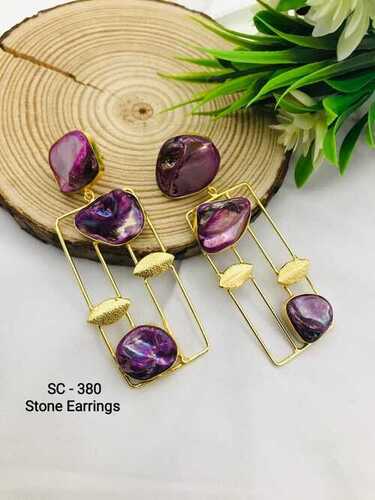 Stone Earring