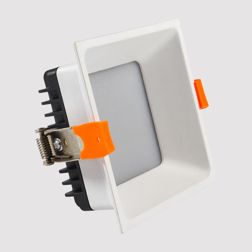 12w Sq Led Deep Down Light - Color: White