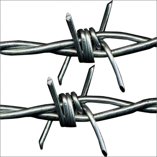 High Quality GI Barbed Wire - Galvanized Iron, Wire Gauge 12-14, Surface: Galvanized | Inexpensive Fencing for Secured Properties