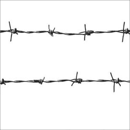 Corrosion Resistance GI Barbed Fencing Wire - Galvanized Iron, Wire Gauge 12-14 | Ideal for Inexpensive Fence Building, Wall Security