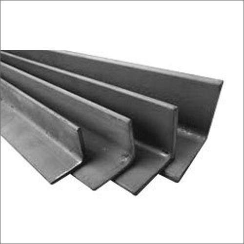 Industrial Mild Steel Angle - Silver, Galvanized Finish | Ideal for Frames, Fabrications, Shelves, Brackets, and Vehicle Building