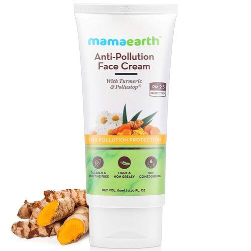 Mamaearth Anti Pollution Daily Face Cream for Dry and Oily Skin with Turmeric and Pollustop