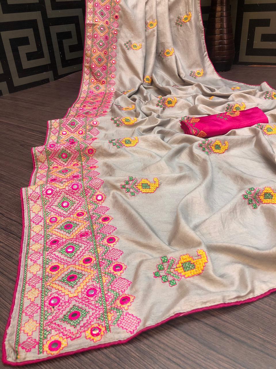 dola silk saree