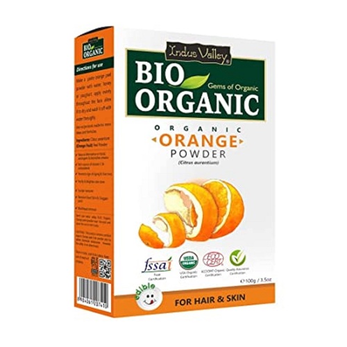 INDUS VALLEY Organic Orange Peel Powder