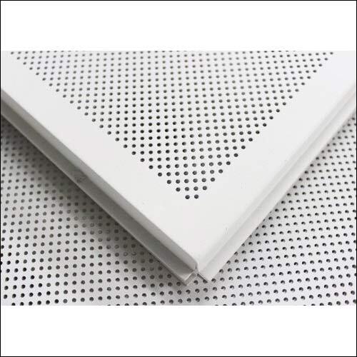 Metal Perforated Ceiling Tiles With Nwc Application: Industrial