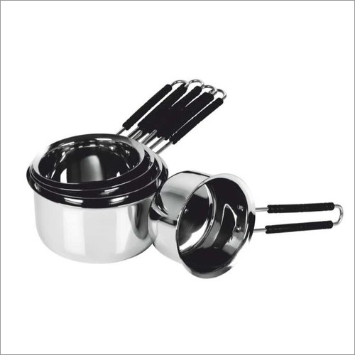 9X13 Stainless Steel Sauce Pan Wire Handle
