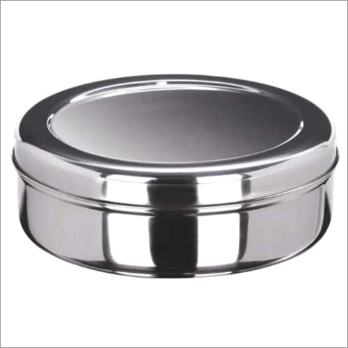 Stainless Steel Round Box