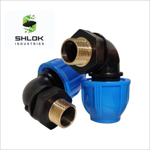 MDPE Brass Threaded-MT Elbow