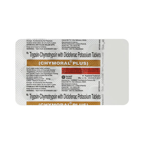 Diclofenac Trypsin Chymotrypsin Tablets