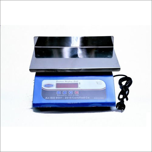 Blue Electronic Weighing Machine