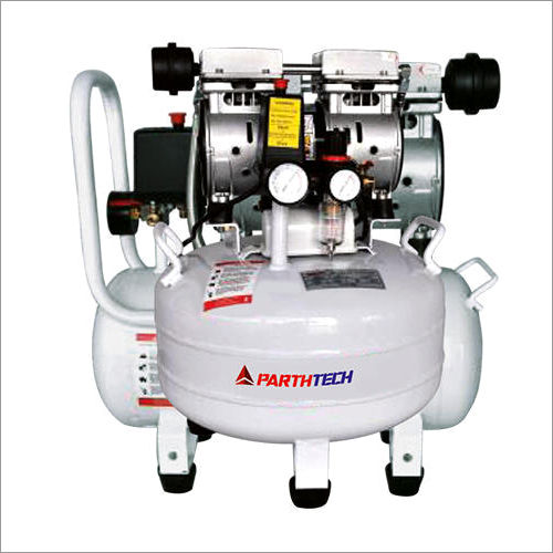 White Dental Air Compressor