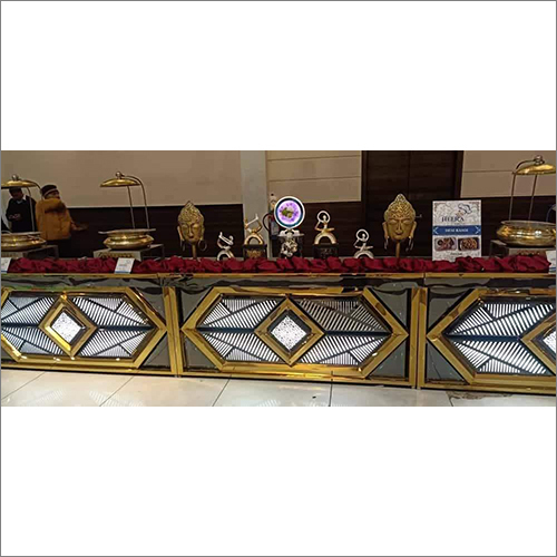 Wedding  Steel Counter