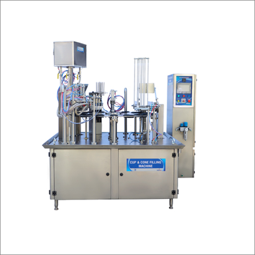 Automatic Ice Cream Cup And Cone Filling Machine