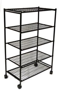 4 Shelf Full Printed Cover Shoe Rack