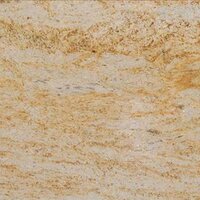 Ivory Gold Granite - 2 Cm Thick, Variable Slab Size | Polished Beige Granite For Countertops, Flooring, Wall Cladding & Interior Design Projects
