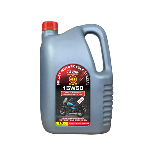 15W50 API SM 2.5 Ltr High Performance Motorcycle Engine Oil