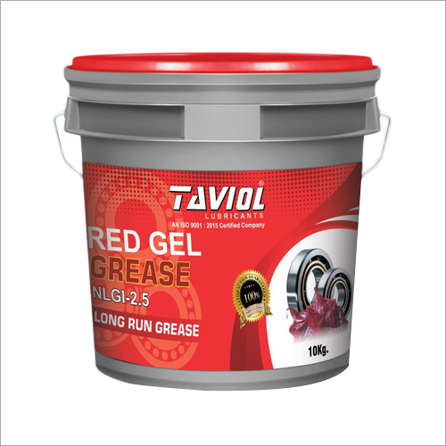 NLGI-2.5 10 kg Red Gel Grease