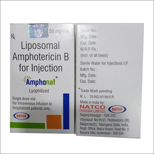 Liposomal Amphoterican B For Injection