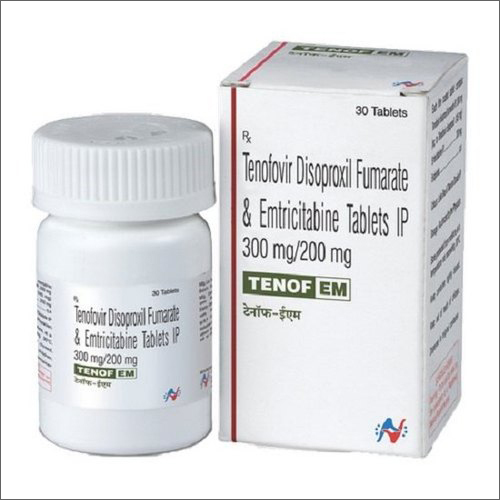300mg Tenofovir Disoproxil Fumarate And Emtricitabine Tablets IP