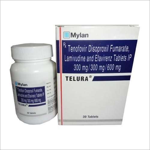 Telura Tablets ( Tenofovir Disoproxil Fumarate Lamivudine and enfavirenz )