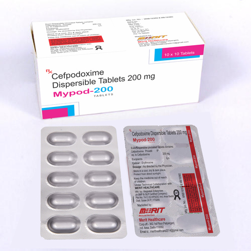 Cefpodoxime Dispersible tablets 200 mg
