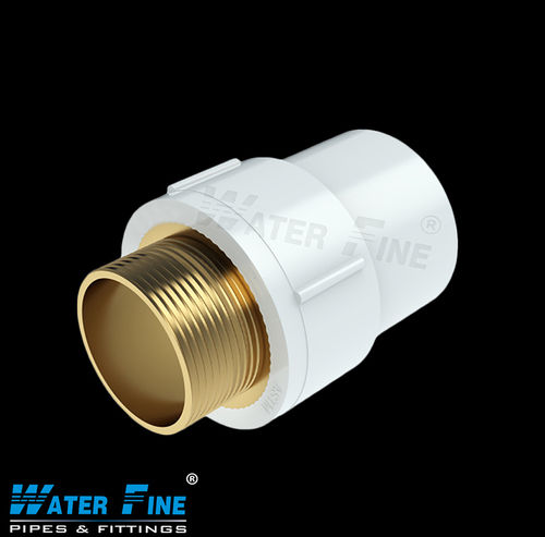 White Upvc Brass Mta