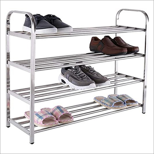 Machine Made Stainless Steel Shoes Rack