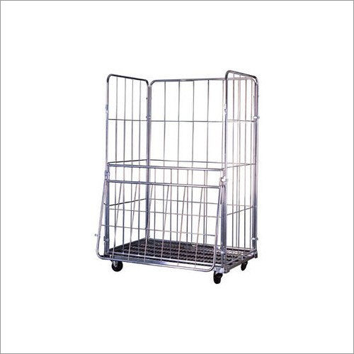 Stainless Steel Cage Trolley