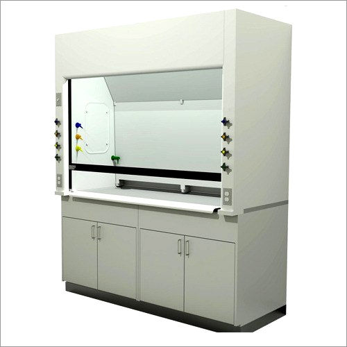 FRP Fume Hood - Fiber Reinforced Plastic, Grey Color | Heavy Load Endurance, Long-lasting Performance, Ideal for Laboratory and Industrial Use