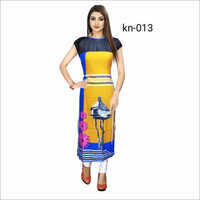 Printed Party Wear Kurti