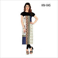 Round Neck Fancy Kurti