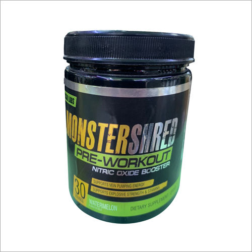 Monster Shred Pre Workout Dosage Form: Powder