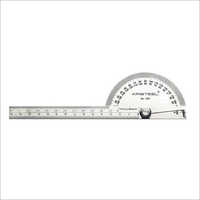 Degree Protractor With Graduated Arm