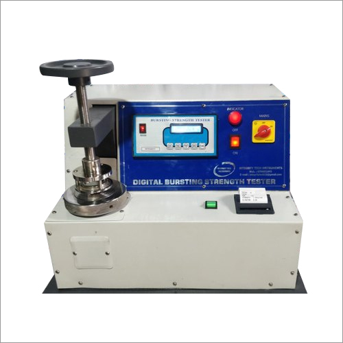 Printer Model Bursting Strength Tester
