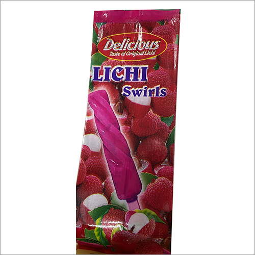 Lichi Swirls Ice Cream
