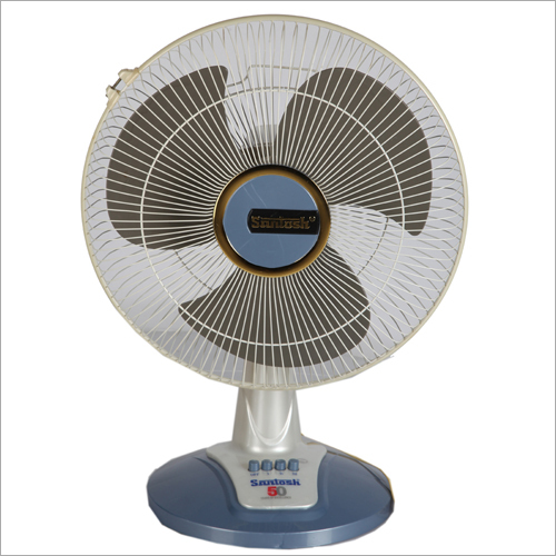 Metallic Blue Table Fan