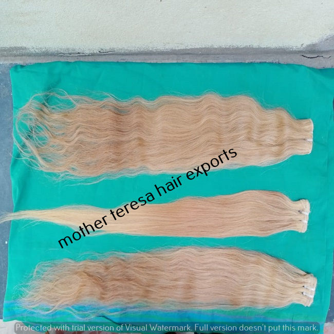 BLONDE STRAIGHT REMY HAIR EXTENSIONS