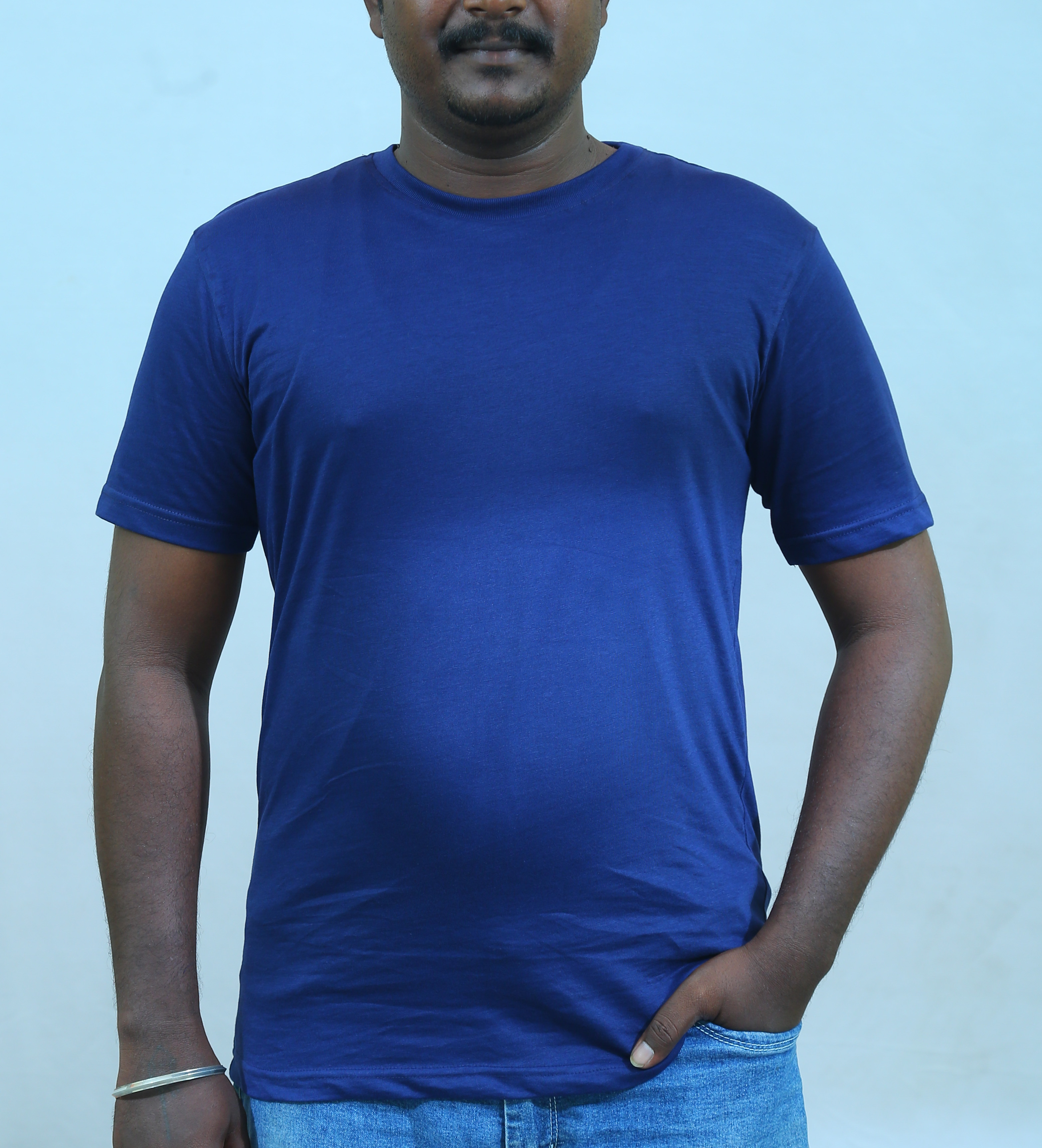 Mens Round Neck T-shirts