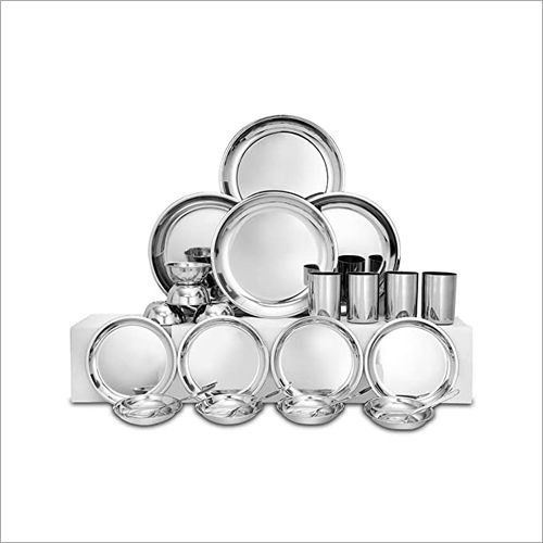 24 Pcs Stainless Steel Dinner Set