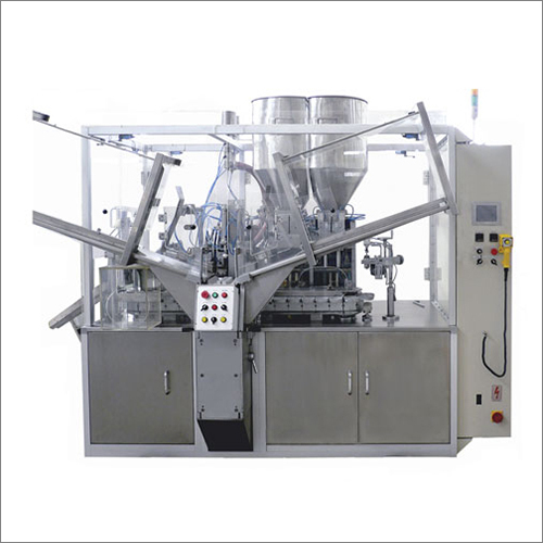 Automatic 2 Color Toothpaste Filling And Sealing Machine