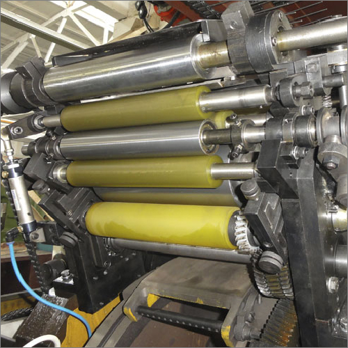 5 Color Printing Press Machine For Aluminum Tubes Line