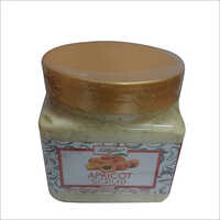 Apricot Scrub - Herbal Gel Formula Enriched With Apricot Seed Powder , Smudge Proof And Nourishing Exfoliant