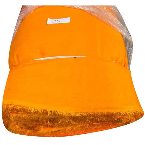 Orange Cotton Plain Poplin Fabric