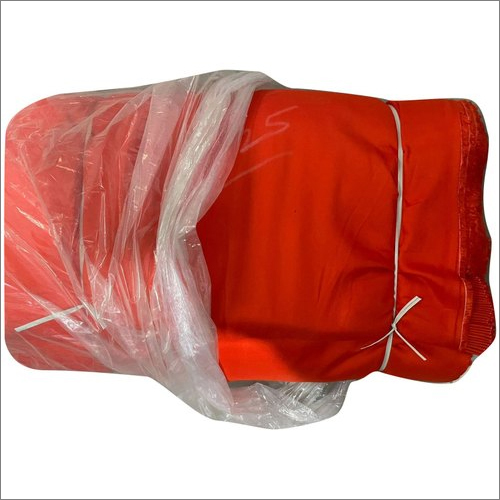 Red Rayon Plain Fabric