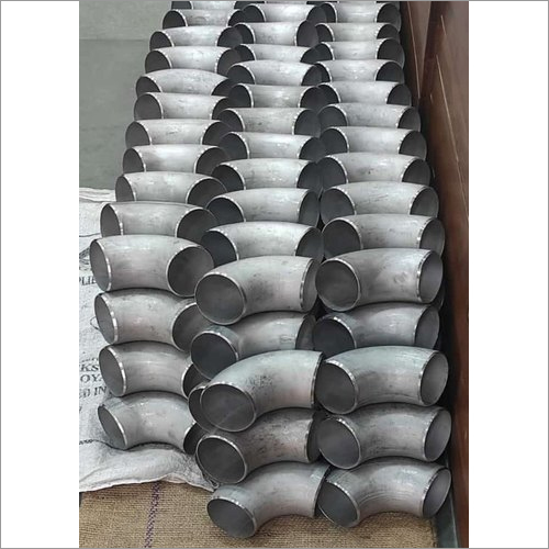 Stainless Steel Pipe Bend - 1.5 Inch Round Shape, 2mm Thickness, 45 Degree Angle | Ideal for Plumbing and Pipeline Applications