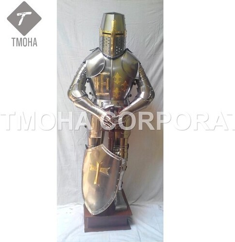Medieval Full Suit of Knight Armor Suit Templar Armor Costumes Ancient Armor Suit Wearable  Medieval Knight Armor AS0061