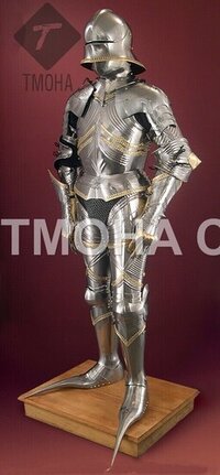 Medieval Full Suit of Knight Armor Suit Templar Armor Costumes Ancient Armor Suit Wearable Gothic Full Armor Suit AS0070
