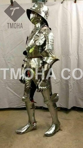 Medieval Full Suit of Knight Armor Suit Templar Armor Costumes Ancient Armor Suit Wearable  Gothic Full Armor Suit AS0073